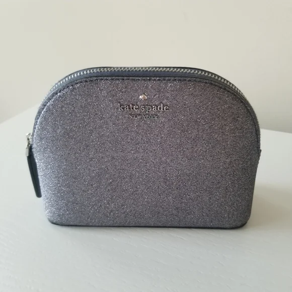 Kate Spade Glitter Cosmetic Case - Picture 8 of 9